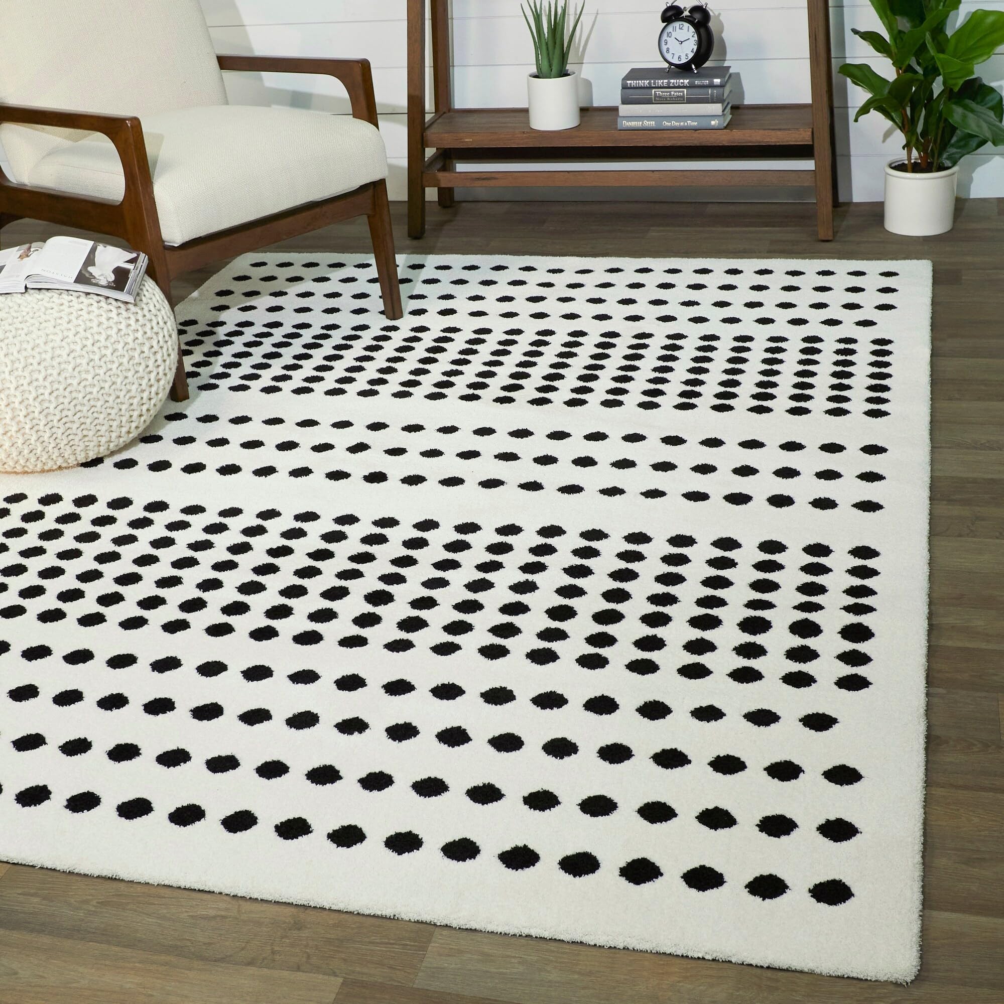 Modern Dots Area Rug - From Where -