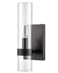 Modern Farmhouse Glass Cylinder Wall Sconce - From Where -