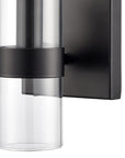 Modern Farmhouse Glass Cylinder Wall Sconce - From Where -
