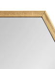 Modern Hexagon Wall Mirror - From Where -