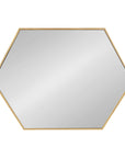 Modern Hexagon Wall Mirror - From Where -