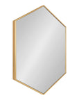 Modern Hexagon Wall Mirror - From Where -
