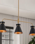 Modern Linear Pendant Light - From Where -