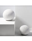 Modern Minimalist Light Luxury Striped Spherical Decoration - From Where -