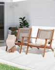 Modern Patio Lounge Chair (Set of 2) - From Where -