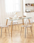 Modern Plastic Shell Side Chair (Set of 4) - From Where -