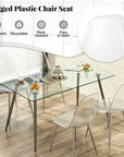 Modern Plastic Shell Side Chair (Set of 4) - From Where -