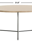 Modern Round Coffee Table - From Where -