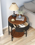 Modern Side Table with Drawer - From Where -