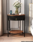 Modern Side Table with Drawer - From Where -