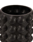 Modern Stoneware Raised Dot Vase - From Where -