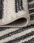 Modern Stripe Area Rug - From Where -