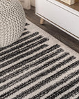 Modern Stripe Area Rug - From Where -