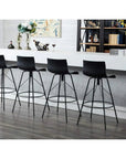Modern Swivel Bar Stools (Set of 4) - From Where -