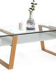 Modern Tempered Glass Coffee Table - From Where -