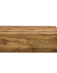 Modern Wood Rectangular Coffee Table - From Where -