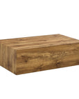 Modern Wood Rectangular Coffee Table - From Where -