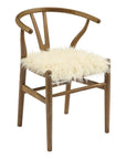 Modern Wood Wishbone Chair - From Where -