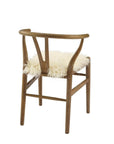Modern Wood Wishbone Chair - From Where -