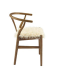 Modern Wood Wishbone Chair - From Where -