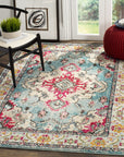 Monaco Collection Boho Chic Area Rug - From Where -