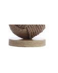 Monkey Fist 18" Rope Ball Table Lamp - From Where -