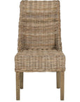 Montagna 18" Rattan Arm Chair (Set Of 2) - From Where -