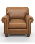 Montana Upholstered Chair with Ottoman - From Where -