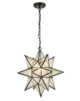 Moravian Star Pendant Chandelier - From Where -