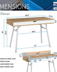 Morden Writing Desk with Drawer - From Where -
