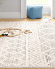 Moroccan Flatweave Area Rug (8'x10') - From Where -