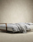 Movie Night Sofa Bed - Wood Arms (Queen) - From Where Finds -