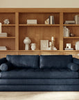 Napa 82" Leather Sleeper Sofa - From Where Finds -