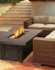 Napoleon St. Tropez Patio Flame Fire Table (STTR1 - BZ), Rectangle - From Where -