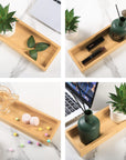 Natural Bamboo Vanity Tray - From Where -