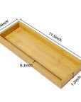 Natural Bamboo Vanity Tray - From Where -