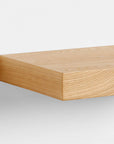 Natural Elm Wood Floating Shelf 48" - From Where -