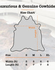 Natural Leather Genuine Cowhide Rug - From Where -