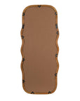 Natural Rattan Wavy Mirror - From Where -