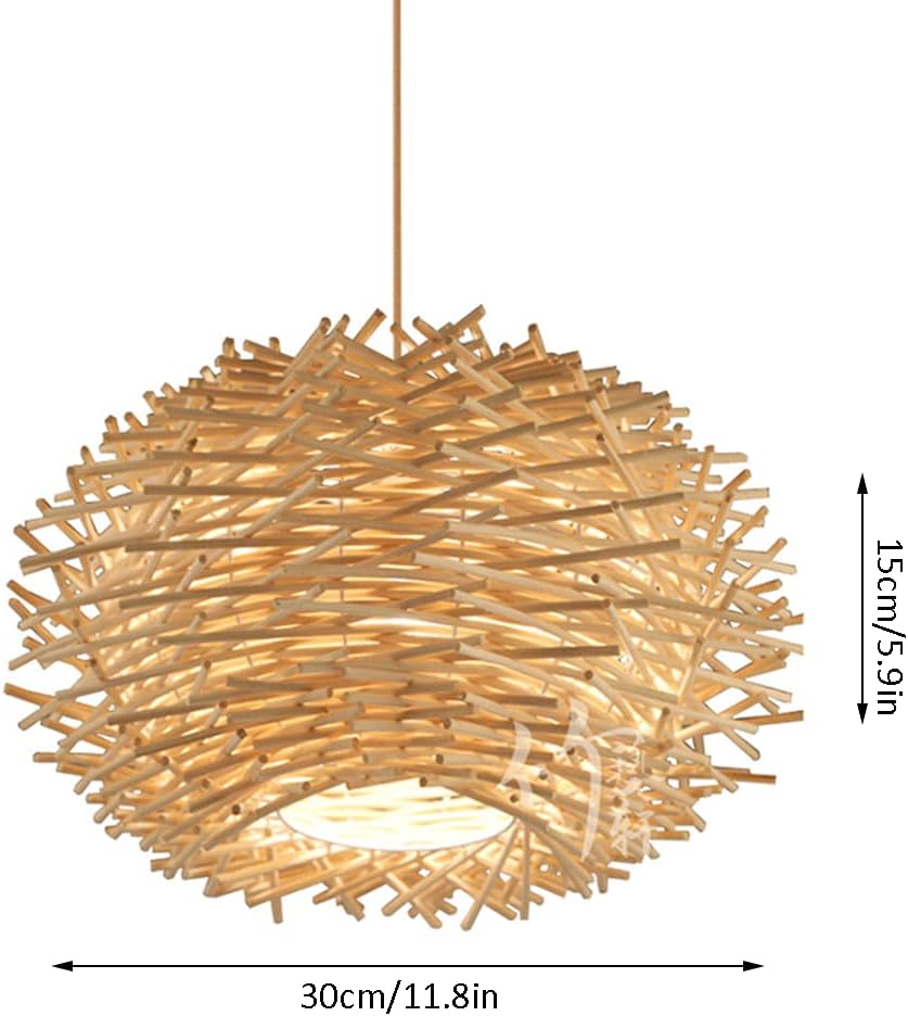 Natural Rattan Woven Chandelier - From Where -