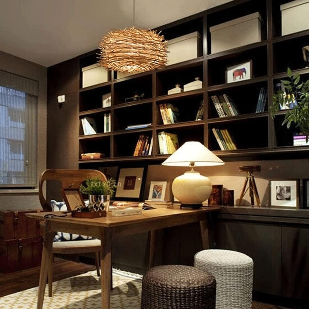 Natural Rattan Woven Chandelier - From Where -