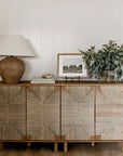 Natural Sideboard Storage Cabinet - From Where -