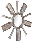 Nautical Paddle Wall Mirror - From Where -