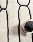 Nazco Abstract New Zealand Wool Rug - From Where Finds -