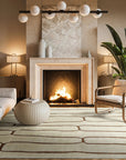 Nazco Abstract New Zealand Wool Rug - From Where Finds -
