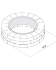Necessories Grand Fire Pit Kit - From Where -