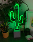 Neon Art Cactus - From Where -