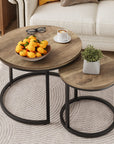 Nesting Coffee Table Set of 2 - From Where -