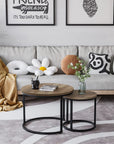Nesting Coffee Table Set of 2 - From Where -