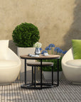 Nesting Coffee Table Set of 2 - From Where -